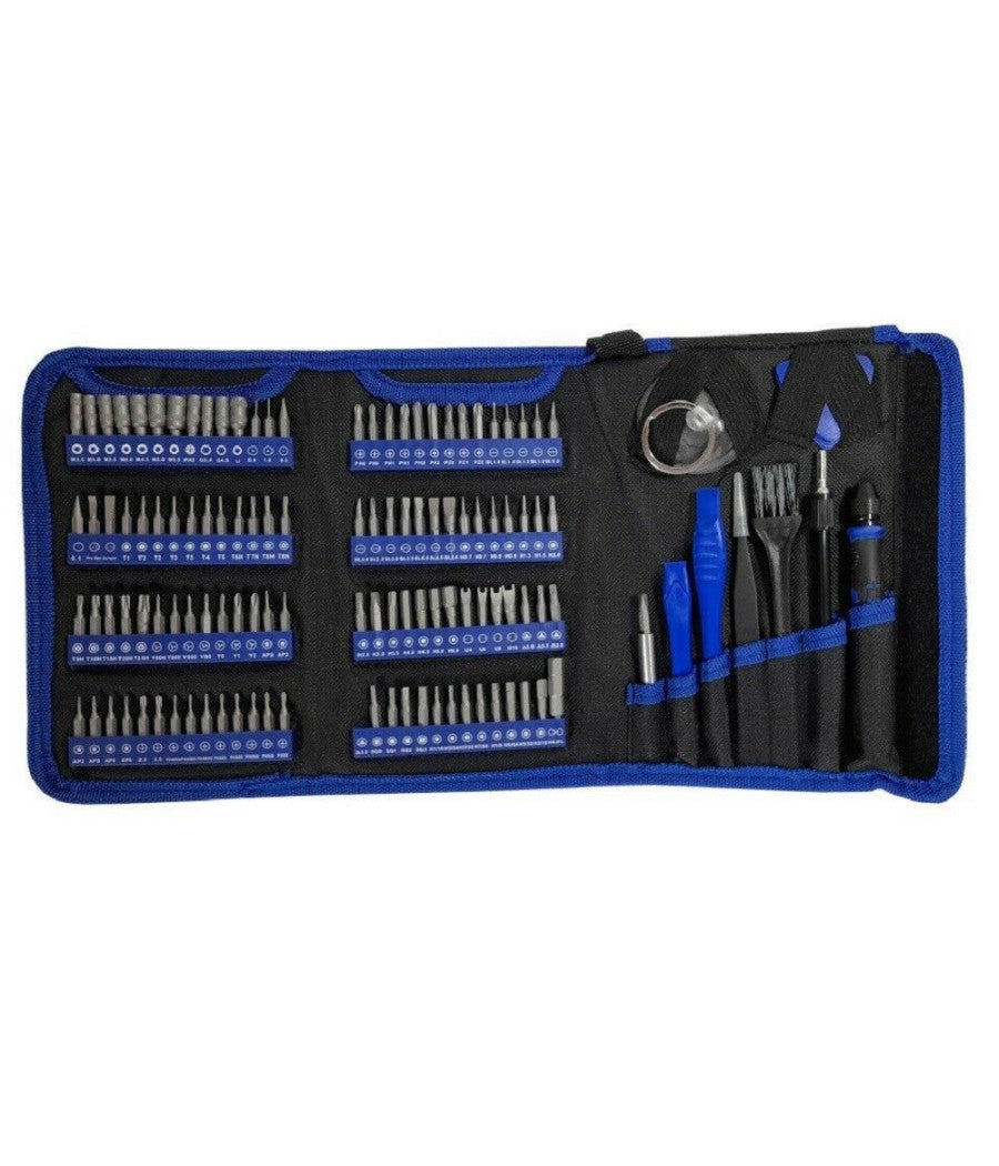 Set Utensili 125 In 1 Per Smontaggio Riparazione Cellulari Smartphone Tablet Pc         