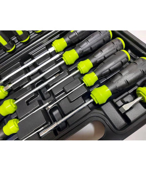 Set Valigia Bussole Cacciaviti Cacciavite Inserti 78 Pz A Taglio Croce Torx Y U         