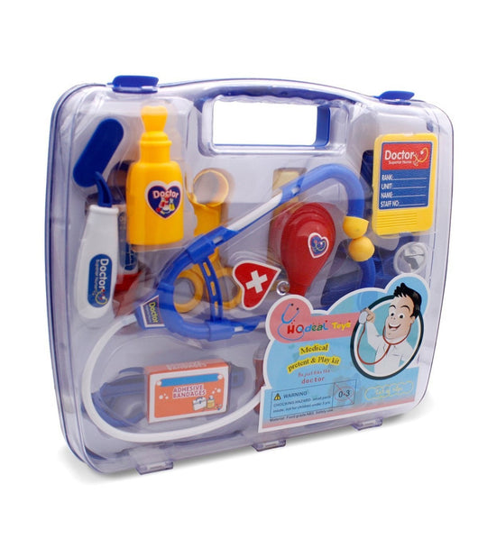 Set Valigia Dottore Giocattolo Con Accessori Forbici Stetoscopio Valigetta         