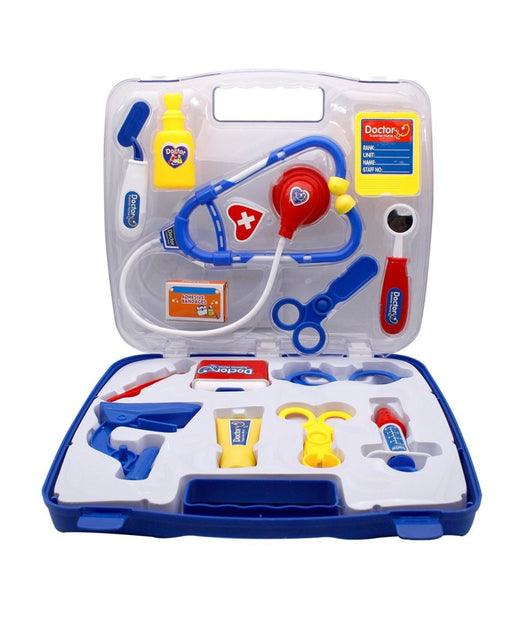 Set Valigia Dottore Giocattolo Con Accessori Forbici Stetoscopio Valigetta         