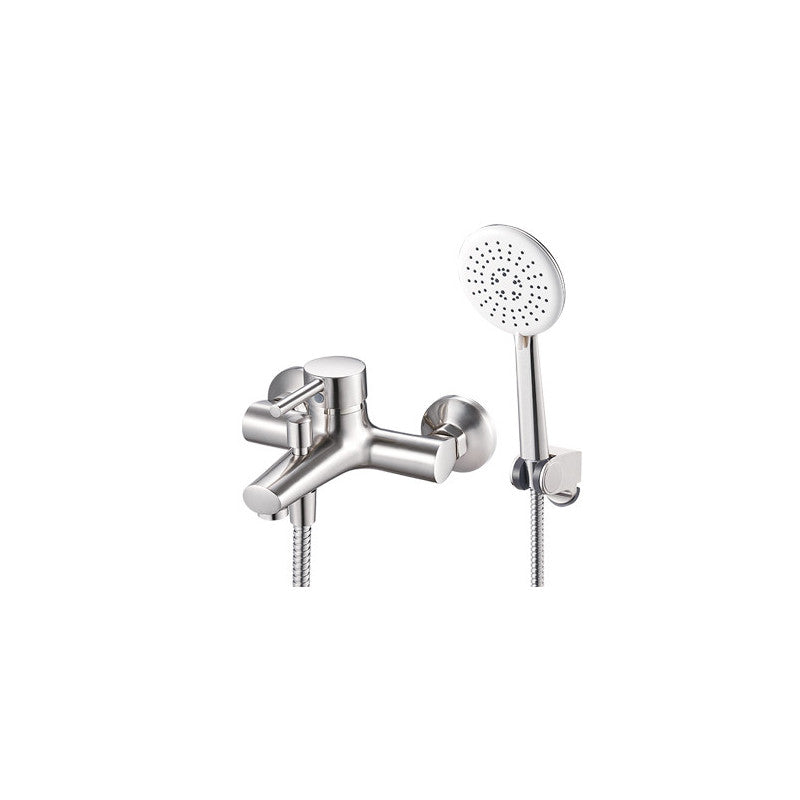 Set vasca Brixo Atlantic 40 – miscelatore + doccetta, ottone cromato robusto