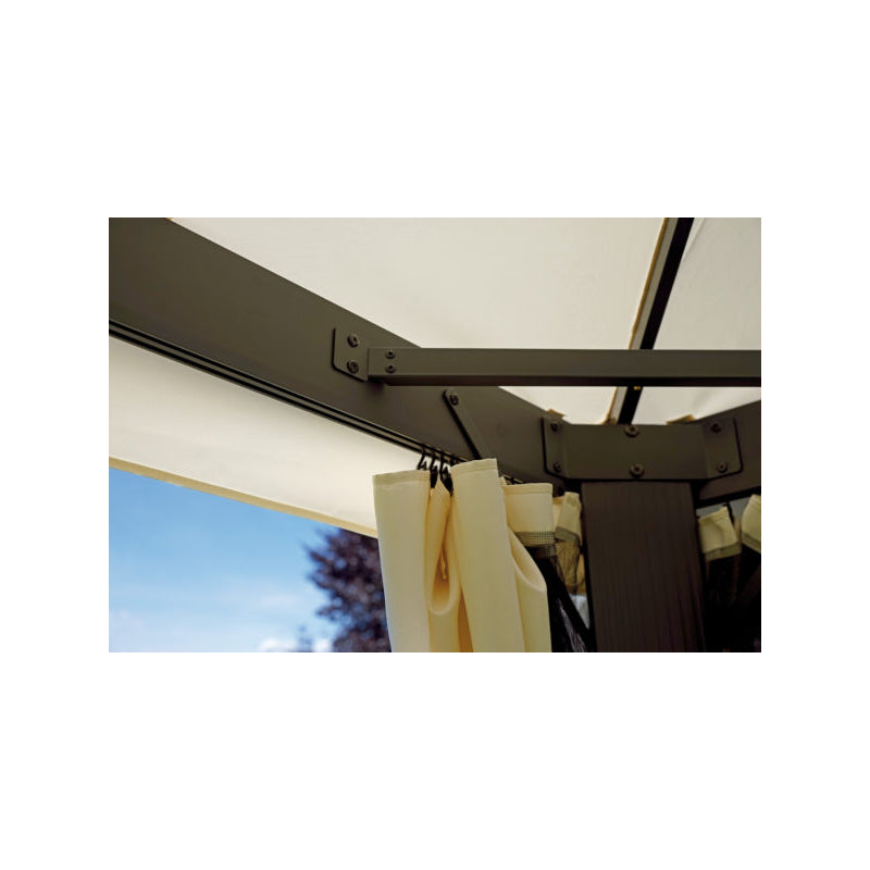 Set zanzariere MOIA per gazebo in alluminio da 3x4 m