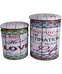 SET2 POUF PVC+MET LOVELIFE 37/45ESA -FRH