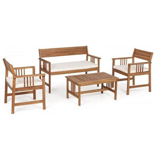 Set Da Giardino BIZZOTTO NOEMI C-C ECRU Legno Massello