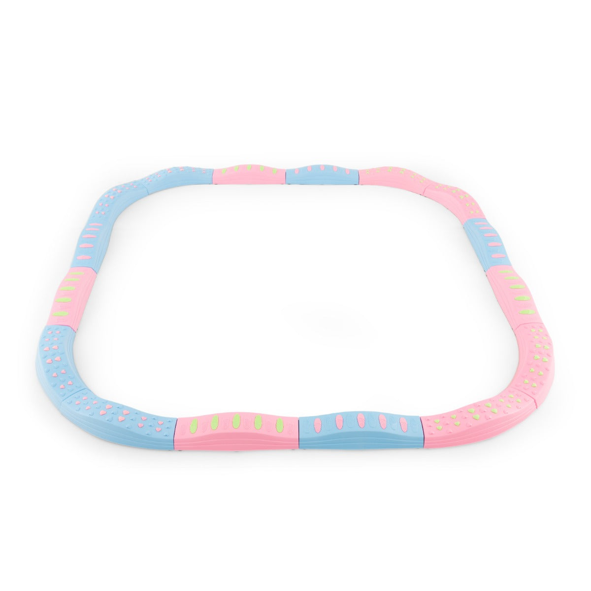 Set di 20 pezzi di travi bilanciere con motivi massaggiatori, Blocchi bilanciere per bambini Roseo-Giocattoli sportivi