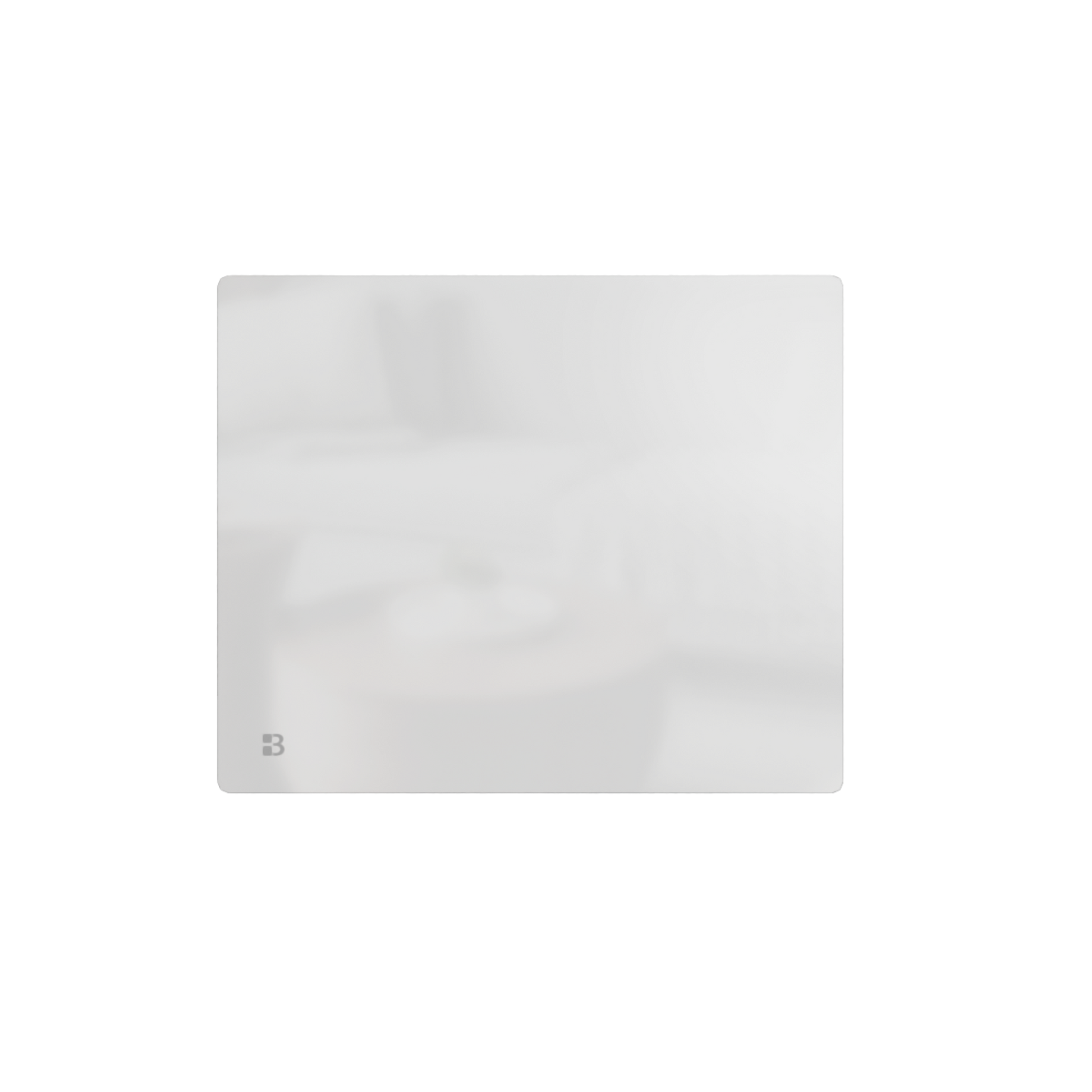 Radiatore elettrico fisso con frontale in vetro ceramico ad inerzia secca 1000W IRIS orizzontale bianco