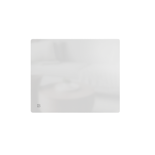 Radiatore elettrico fisso con frontale in vetro ceramico ad inerzia secca 1000W IRIS orizzontale bianco