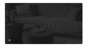 Radiatore elettrico fisso con frontale in vetro ceramico ad inerzia secca 2000W IRIS orizzontale nero