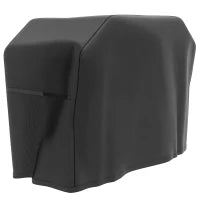 Copertura Barbecue Rettangolare in Tessuto Oxford con Cinghia e Chiusure, 124x61x91 cm, Nero