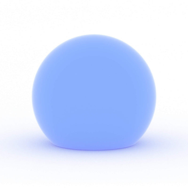 SFERA LUMINOSA GEMINI Ø 70 CON LED MULTICOLOR E BATTERIA SOLARE