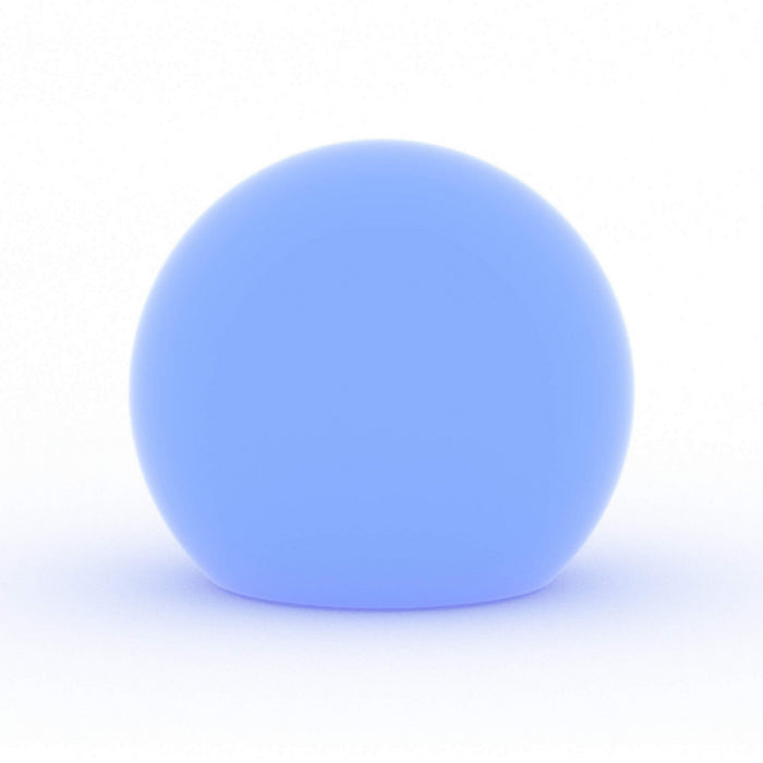 SFERA LUMINOSA GEMINI Ø 70 CON LED MULTICOLOR E BATTERIA SOLARE