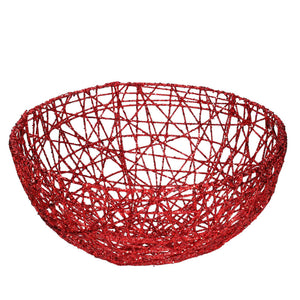 Sfera metallo rosso cm ø60h60