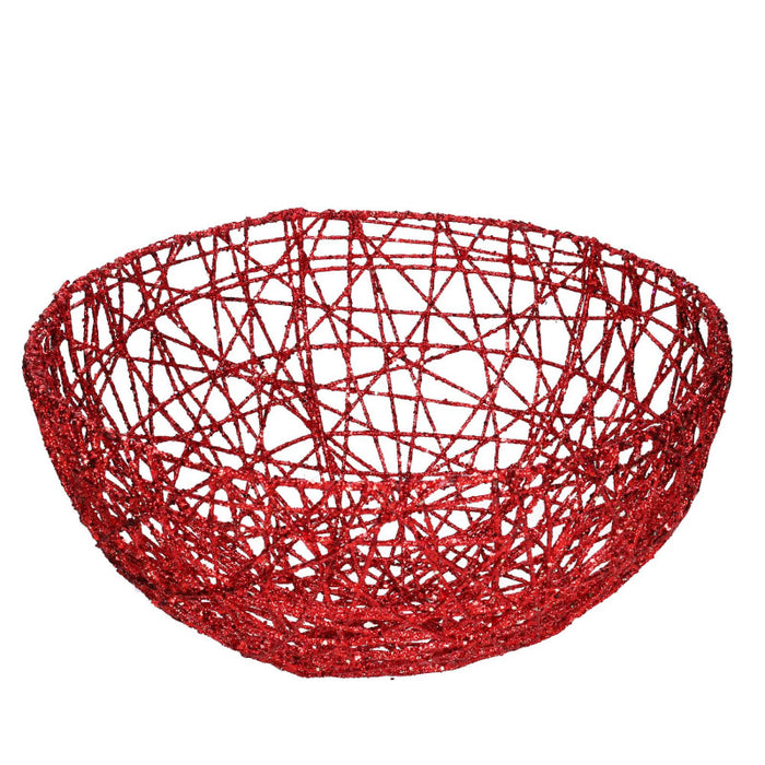 Sfera metallo rosso cm ø60h60