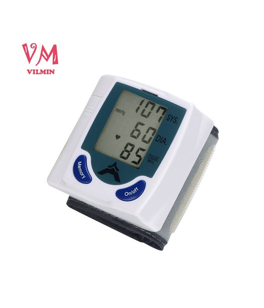 Sfigmomanometro Misuratore Di Pressione Da Polso Automatico Digitale Lcd Ck101         