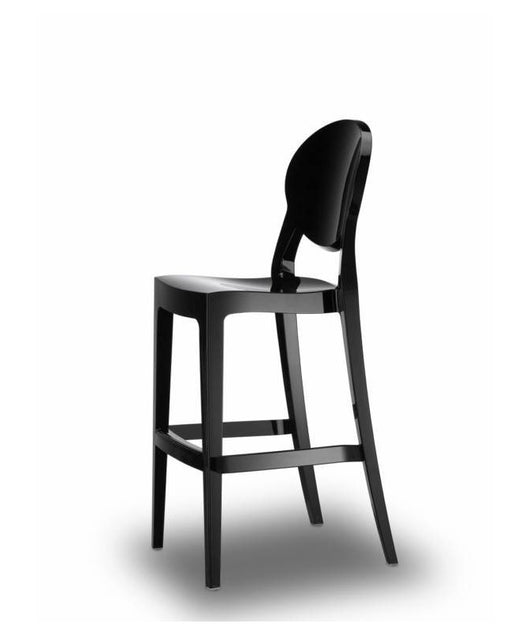 Sgabelli Igloo set da 2 h 74 policarbonato Made in Italy SCAB DESIGN - Nero 380