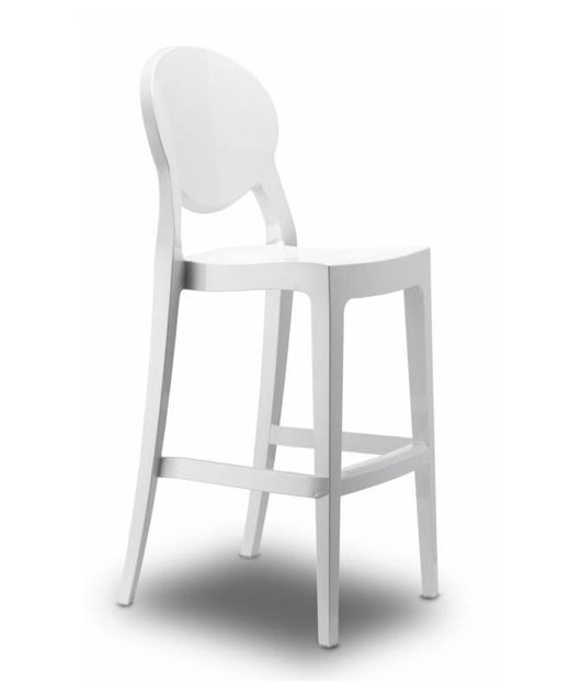 Sgabelli Igloo set da 2 h 74 policarbonato Made in Italy SCAB DESIGN - Bianco 310