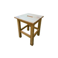 Sgabello Blinky Legno Mod. Big-Quadro 30X30X44H