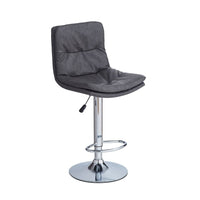 Sgabello ecopelle grigio Paco: stile e funzionalità per il tuo ambiente