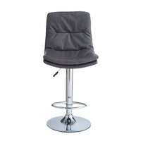 Sgabello ecopelle grigio Paco: stile e funzionalità per il tuo ambiente