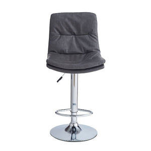 Sgabello ecopelle grigio Paco: stile e funzionalità per il tuo ambiente