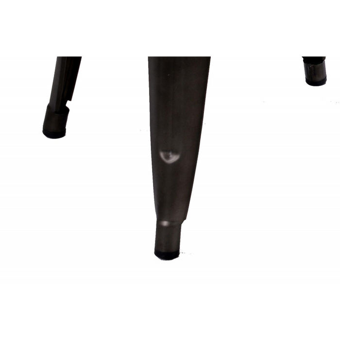 Sgabello ferro bristol marrone cm 39x39h45