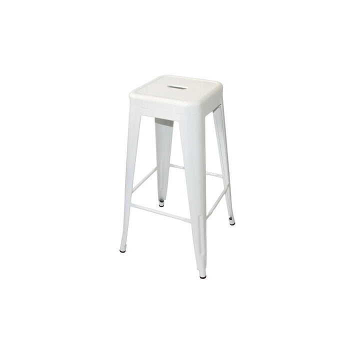 LÚZETE - SGABELLO JOSEPHINE BIANCO