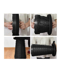 Sgabello Telescopico Pieghevole Sedia Da Pesca Portatile Compatta Sgabello         