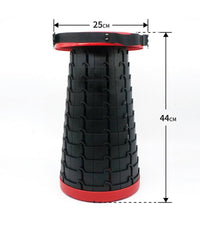 Sgabello Telescopico Pieghevole Sedia Da Pesca Portatile Compatta Sgabello         