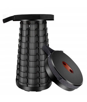 Sgabello Telescopico Pieghevole Sedia Da Pesca Portatile Compatta Sgabello         