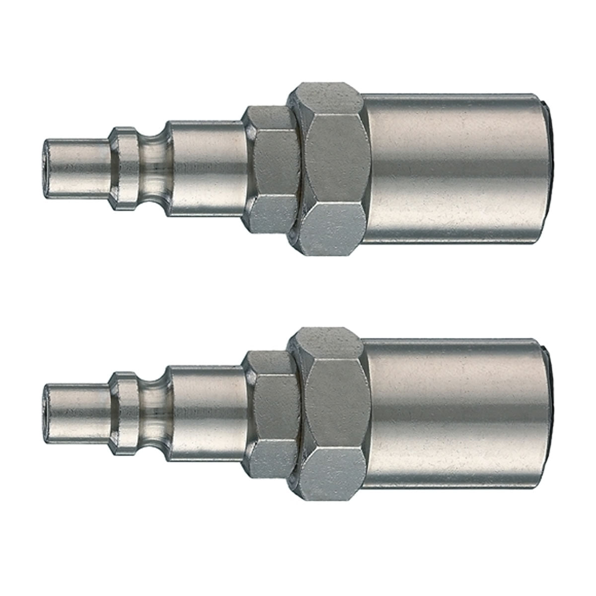 Innesto rapido porta gomma 8x17 confezione 2 pezzi