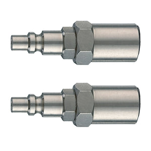 Innesto rapido porta gomma 8x17 confezione 2 pezzi