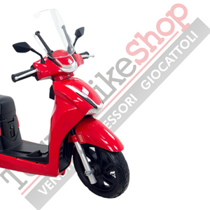 Moto Elettrica per Bambini Honda SH350i 12V-Rosso