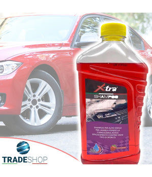 Shampo Per Auto Da 1 Lt Profumato Efficace Contro Ogni Tipo Di Sporco Lavaggio         