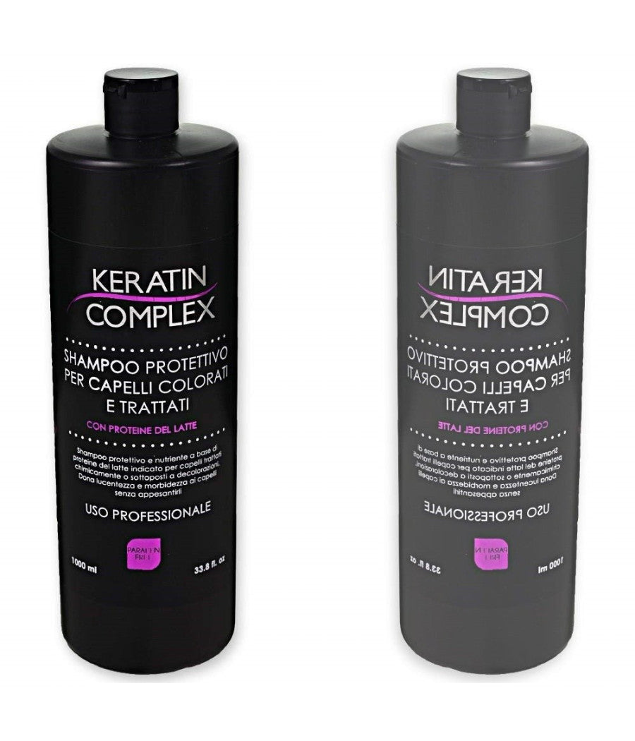 Shampoo Protettivo Capelli Colorati 1000ml Uso Professionale Senza Parabeni         