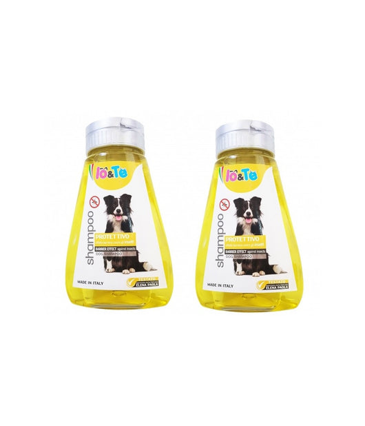 Shampoo Protettivo Effetto Barriera Contro Insetti 360 Ml Cani Pelo Morbido         