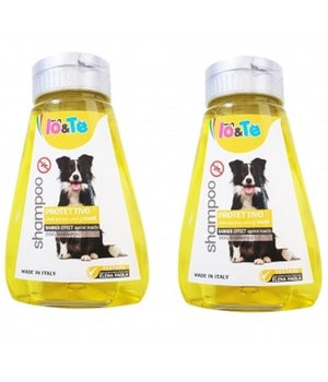 Shampoo Protettivo Effetto Barriera Contro Insetti 360ml Geranio Andiroba Cani         