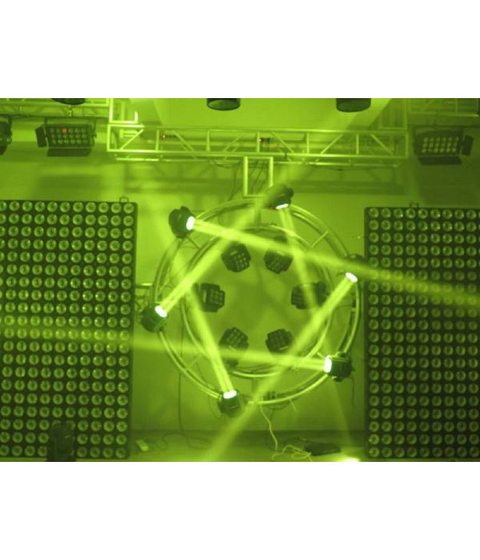 Sharpy Super Beam Led 4x25 100w Come 5r 2r Effetti Multi Fascio Ac Powercon         