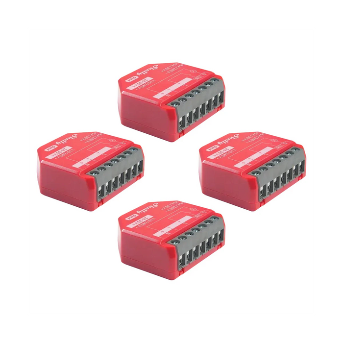 Shelly 1PM Gen4 confezione da 4