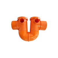 Sifone ad "U" con sfiato in pvc : Diametro - 200