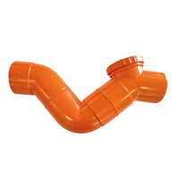 Sifone firenze orizzontale in pvc  (1 Tappo) : Diametro - 110