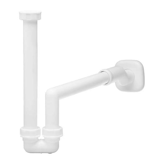 Sifone lavabo bidet salvaspazio eccentrico 1 - 1 1/4