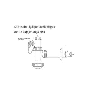 Sifone Lavelli Bottiglia 1 Via Pp Bianco