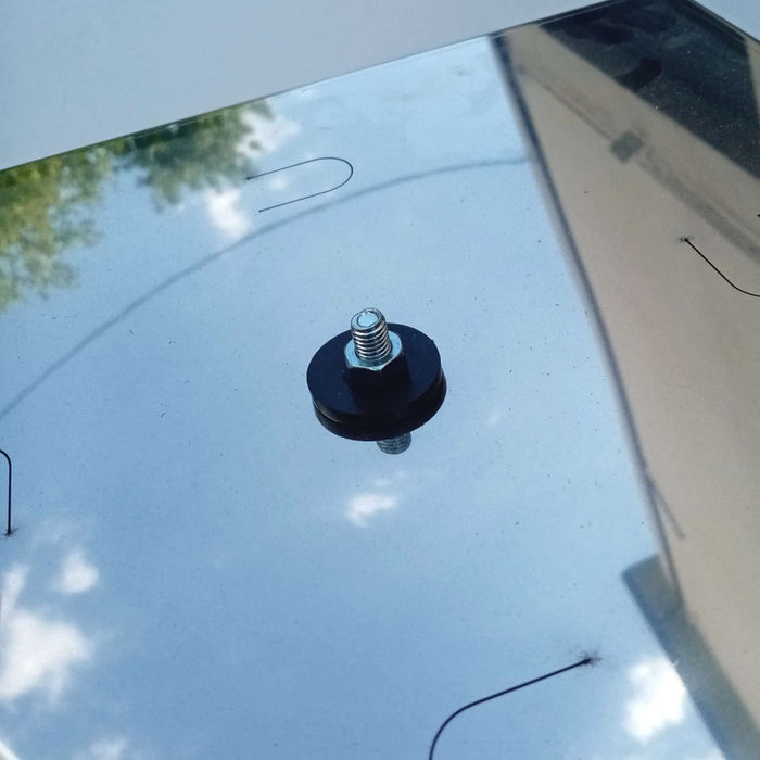 Sigillo 430 x 430 x h 50mm chiusino di acciaio inox leggero da riempimento