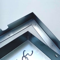 Sigillo 500 x 500 x h 50mm chiusino di lamiera zincata pesante da incasso