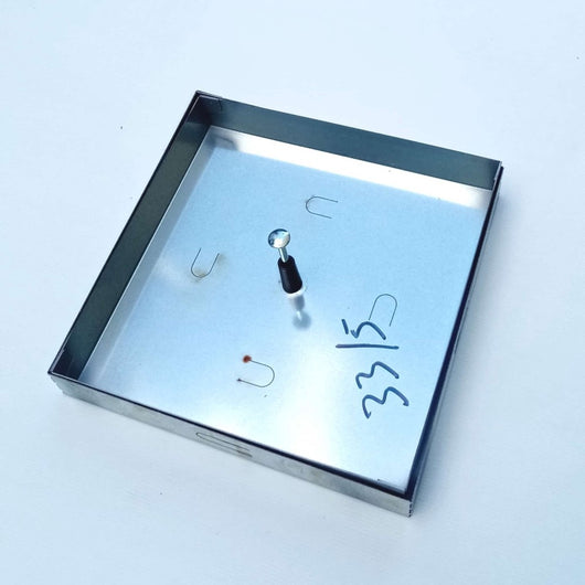 Sigillo 530 x 530 x h 50mm chiusino di lamiera zincata leggero da riempimento