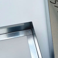 Sigillo 630 x 630 x h 80mm chiusino di lamiera zincata leggero da riempimento