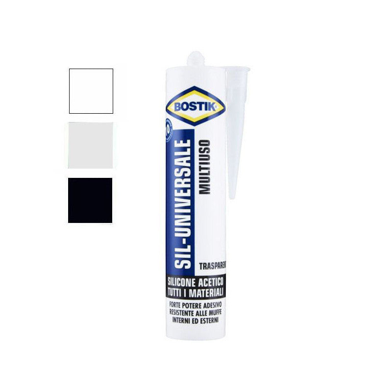 Silicone Acetico Universale Bianco Ml 280 Bostik
