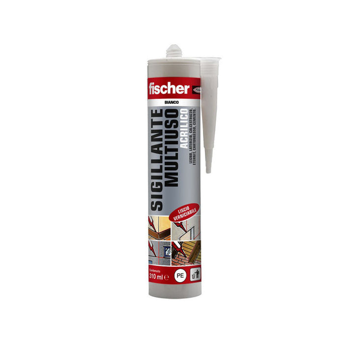 Silicone Acrilico Multiuso Sa310 Gr Ml 310 Fischer