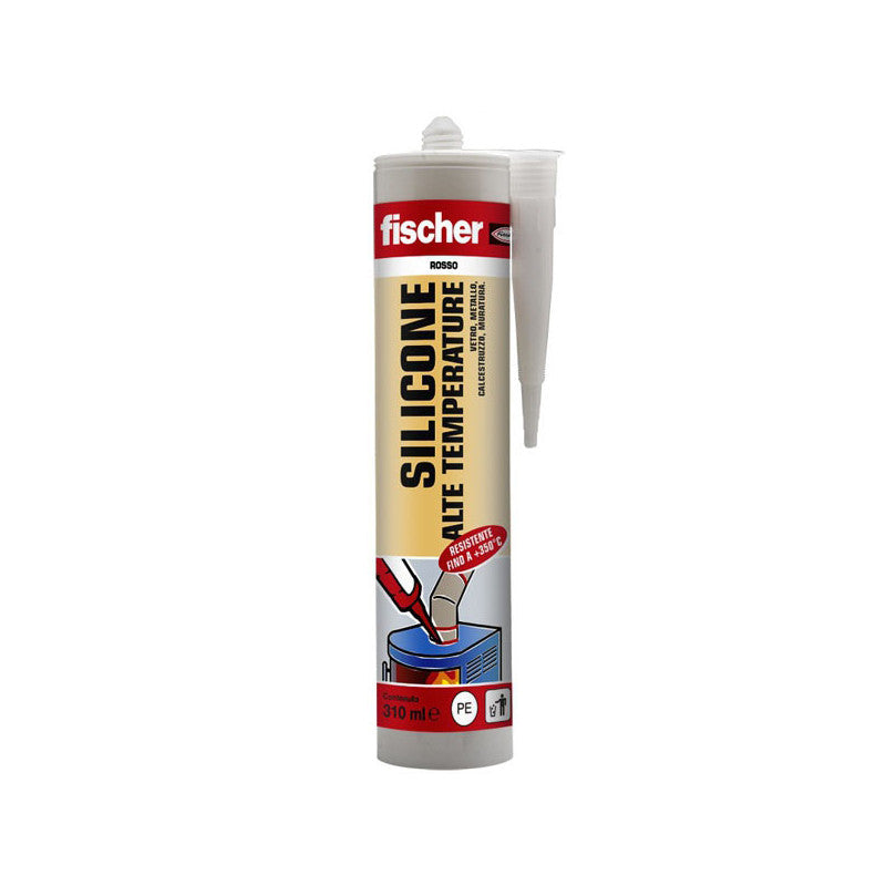 Silicone Alta Temp.Sat 310 Rosso Ml 310 Fischer