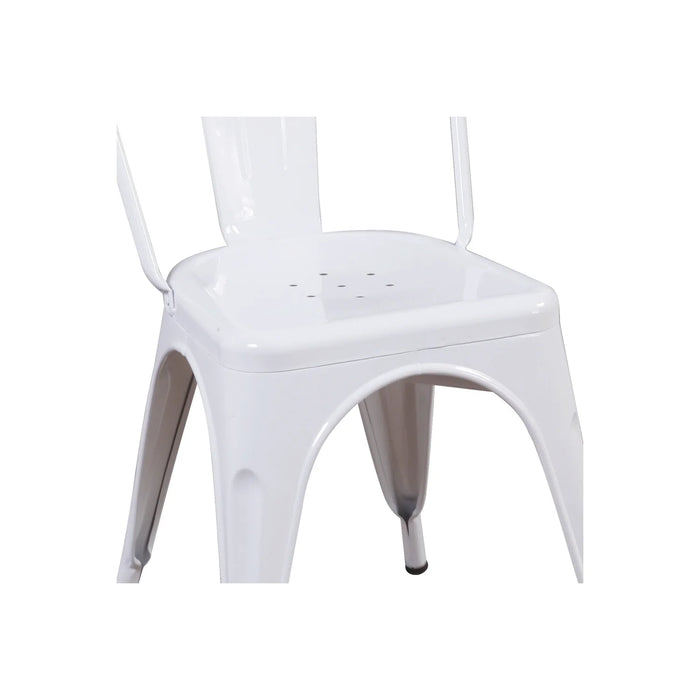 LÚZETE - SILLA JOSEPHINE BLANCA INDUSTRIAL